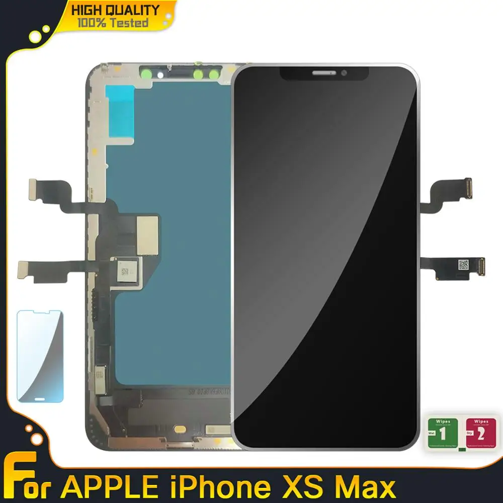 Оригинальный дисплей Elekworld Grade для iphone XS MAX Incell OLED ЖК экран с 3D сенсорным