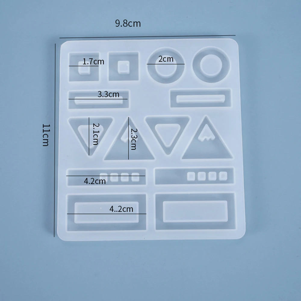 1 шт. силиконовая акриловая Форма для подвесок сережек ожерелий|Глиняные формы| |