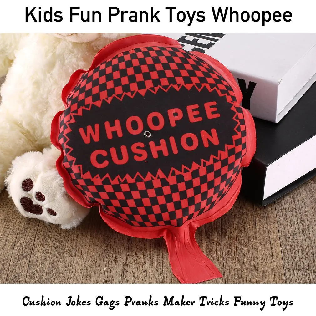 

New Funny Toys Baby Kids Fun Prank Toys Cushion Jokes Gags Pranks Maker Tricks For Child Fart Pad Pillow For Fun Fast Delivery