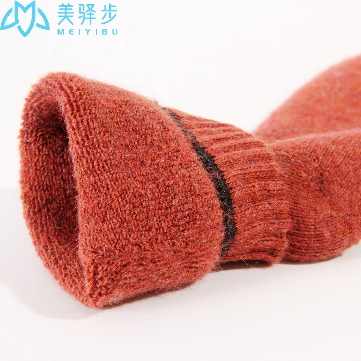 Winter Wool Socks Warm 12 PAIRS PER SET Solid Color Thick Colored Cashmere Socks Plain Women Socks