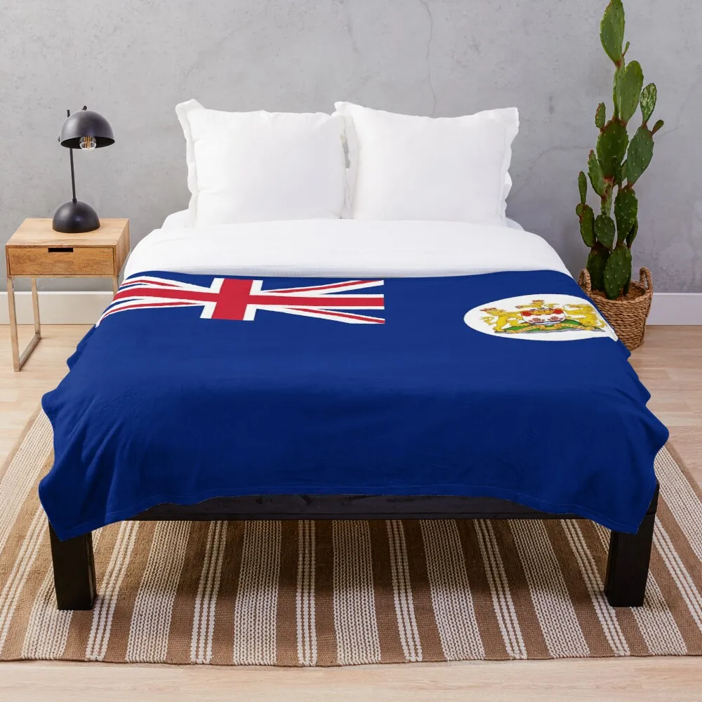 

Flagge von Britischen Hong Kong Decke Weiche Warme Korallen Fleece Plüsch Decke Teppich Stück Sofa Bett Knie decken jungen Mädch