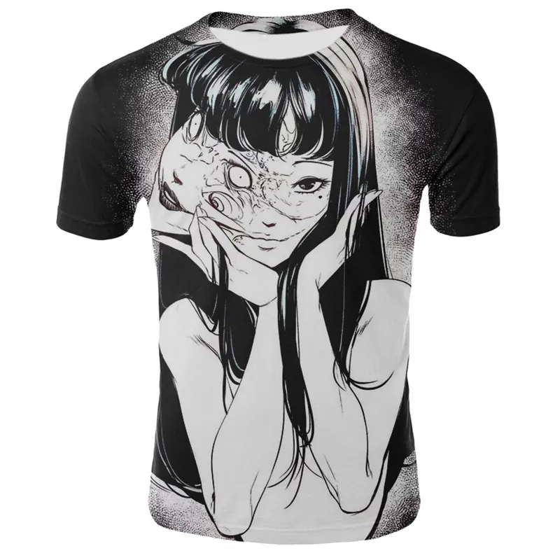 2019 IT Clown 3D Printed T Shirt Men Women Summer Funny Horror Movie Casual T-shirts Hip Hop Streetwear Tees Tops | Мужская одежда