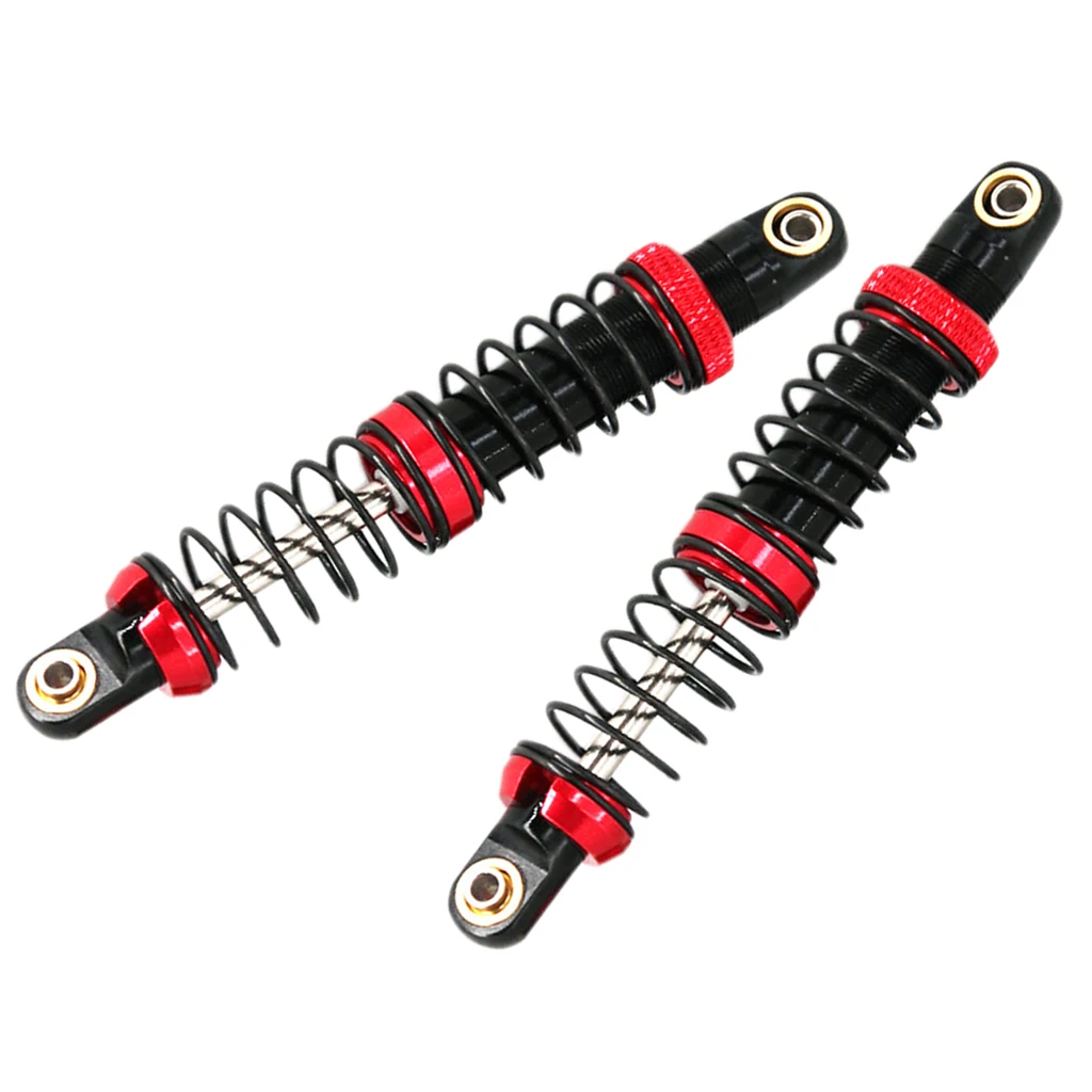 

2Pcs Aluminum Front & Rear Shock Absorbers for 1/10 TRX4 SCX10 D90 90046
