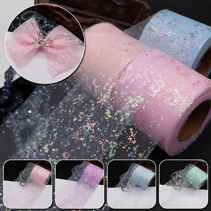 Высокая плотность органза и фатиновыми лентами для DIY ручной работы Hairbow ремесла