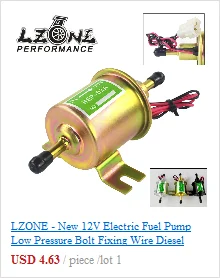 LZONE-E85 гоночный высокопроизводительный внутренний топливный насос 450LPH F90000267 и установочный комплект JR-FPB007