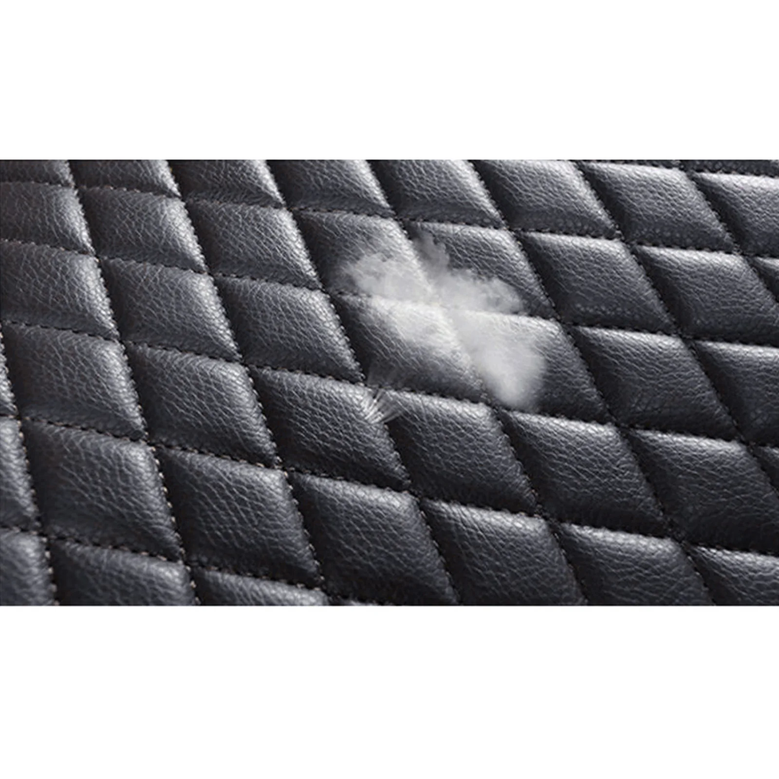 

Car Seat Cover Interior Trim Anti-skid PU Leather Parts Washable Accessories