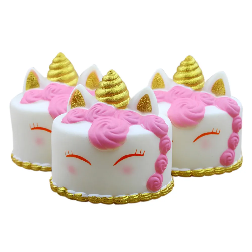 

Fidget Toys Kawaii Unicorn Deer Cake Squishy Food Slow Rising Soft Squeeze Toys For Children Relieve Stress Funny Toys Gifts L5