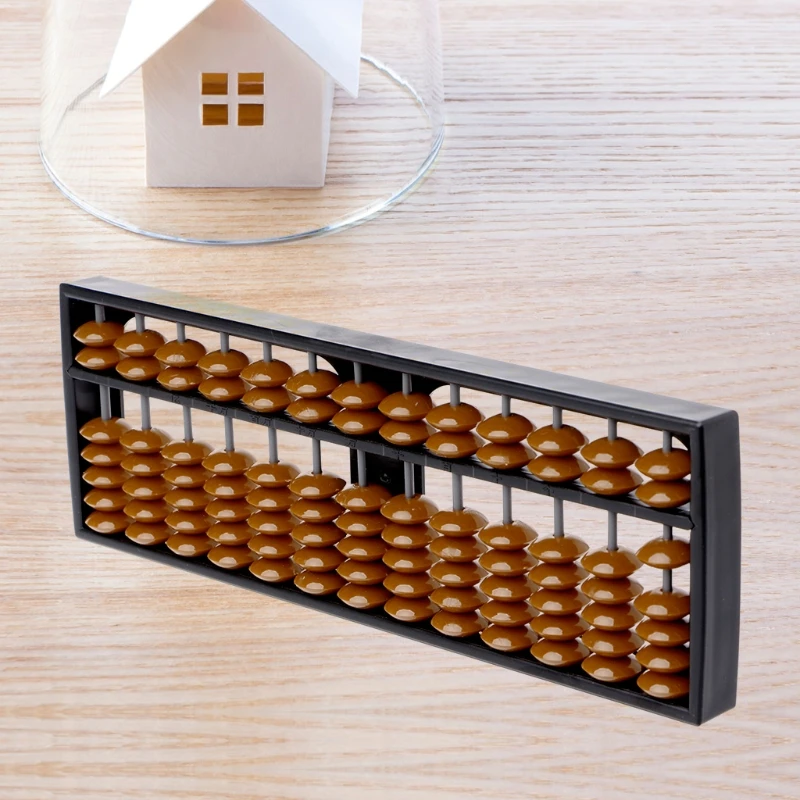 Пластиковые Abacus арифметические счеты соробан 13 цифр Дети Математика вычисление