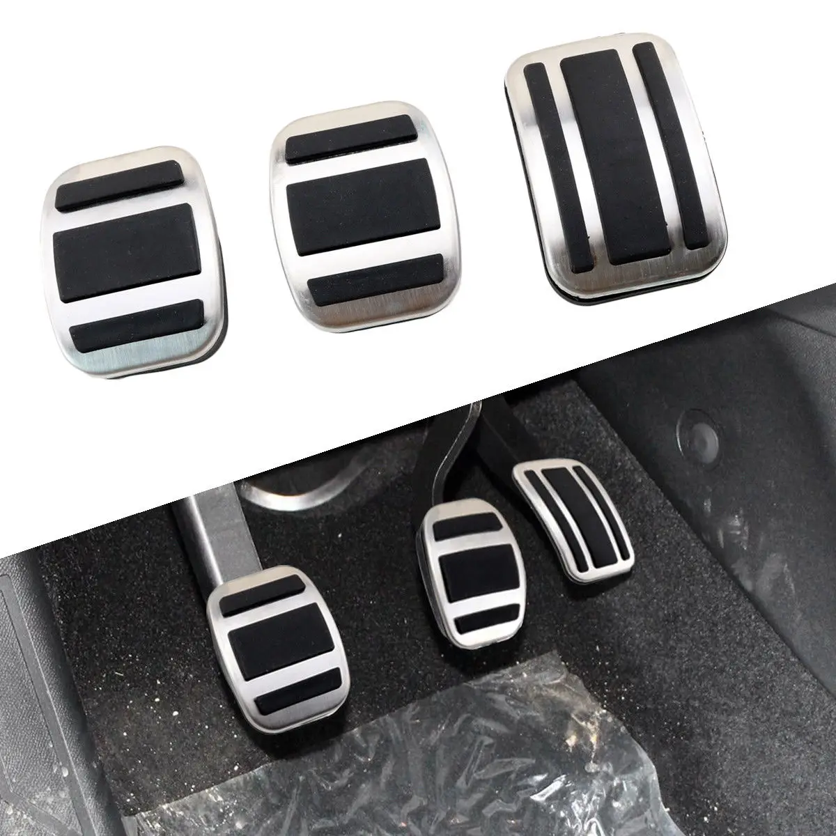 Противоскользящая накладка MT крышка педали сцепления газа акселератора