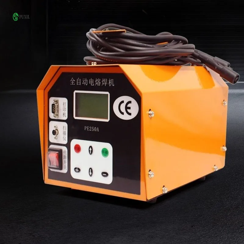 

200 Type Electric PE Butt Welding Machine 220V Gas Pipeline Automatic Welding Machine Steel Mesh Skeleton Tube Hot Melt Mach