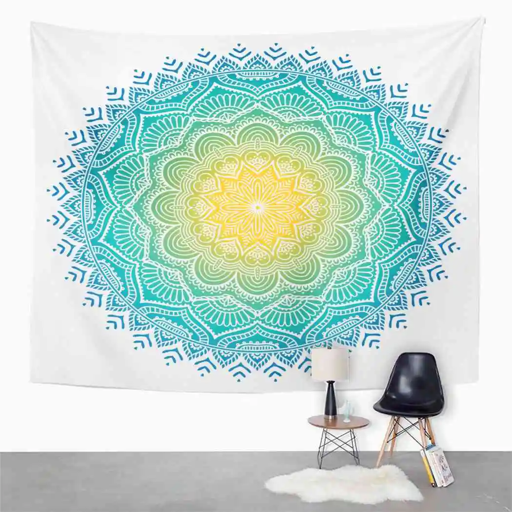 

Bohemian Tapestry Mandala Vintage Tapestry For Bedroom Room Decor Wall Hanging Wall Tapestry Picnic Mat Beach Towel Bed Cover