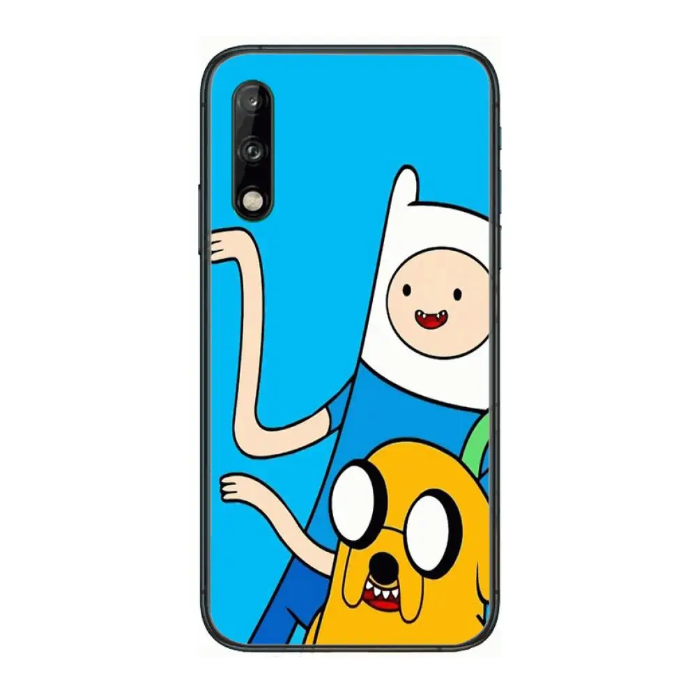 

Popular Cartoon Delicate Clear Phone Case For Huawei Y 5 6 7 8 9 A P S Pro 2020 2019 Black Etui Coque Hoesjes Comic Fashion