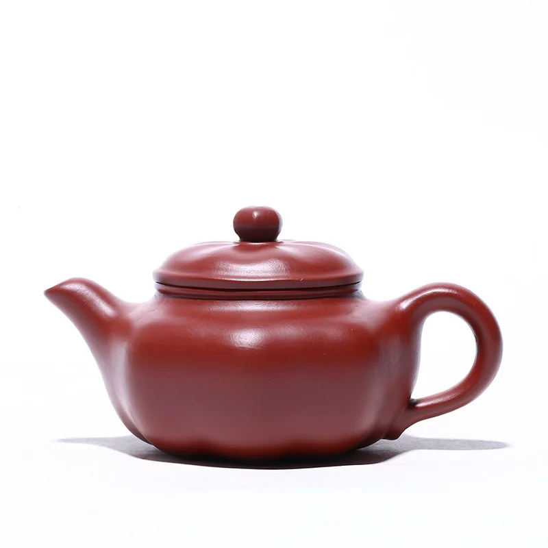 

Yixing purple clay Teapot 170ml Zisha tea pot Handmade Raw Ore Dahongpao Eight-Faced Exquisite Kung Fu Tea Set