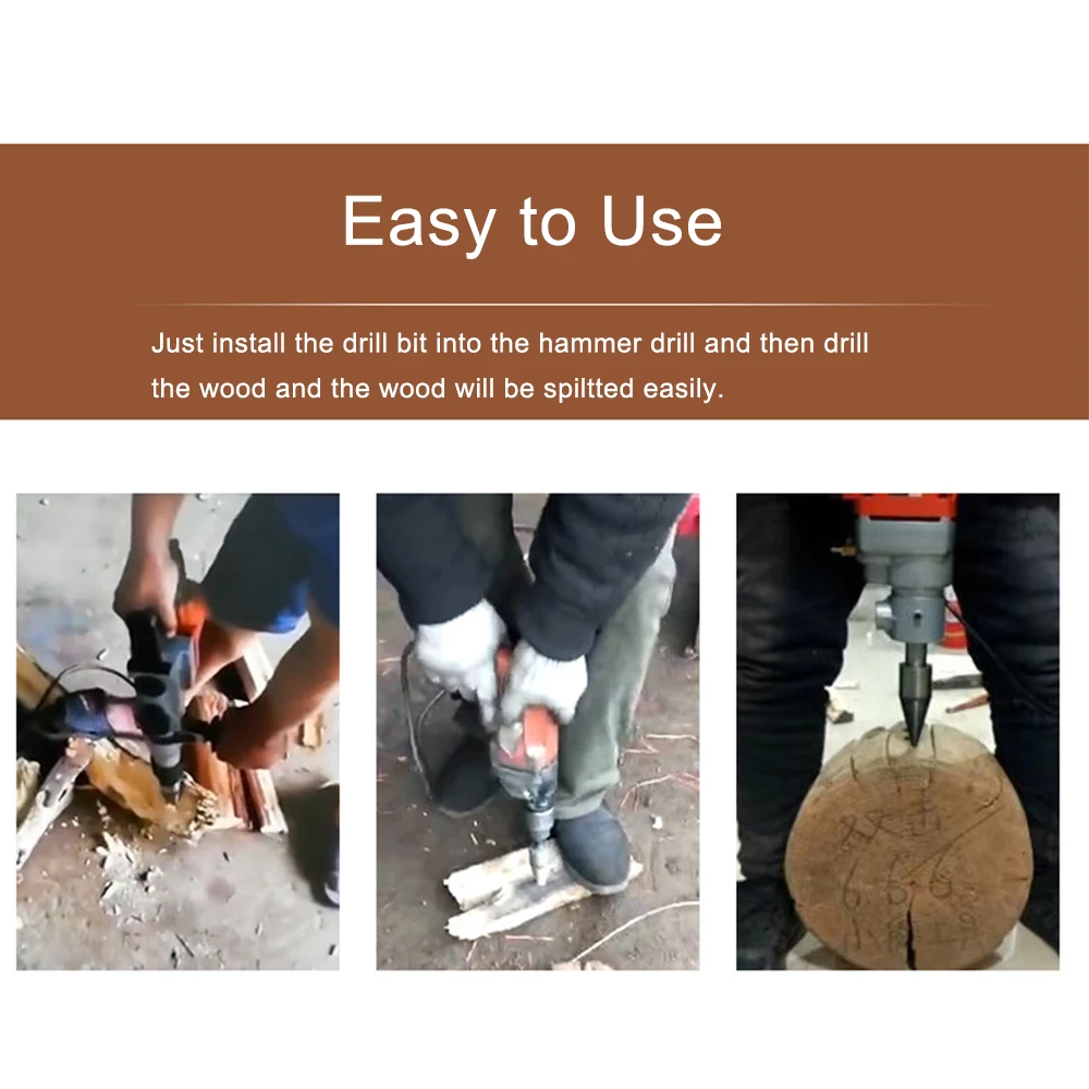 6 видов дровяных Сверл с ручкой для дров буровые сверла аксессуары инструментов