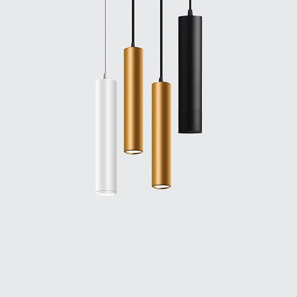 

Modern LED Pendant Light Long Tube Lamp Cylinder Pipe Hanging Lamp For Living Room Kitchen Light Fixture Decor Luminaire