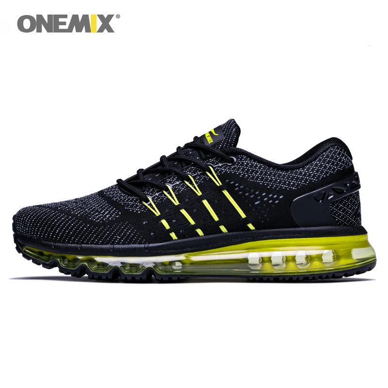 Onemix Air мужские кроссовки амортизация уникальный дизайн дышащая Спортивная обувь уличные кроссовки мужские zapatos de hombre