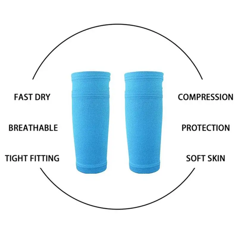 Футбольные Защитные носки с карманом или грифом подкладки для ног Поддержка