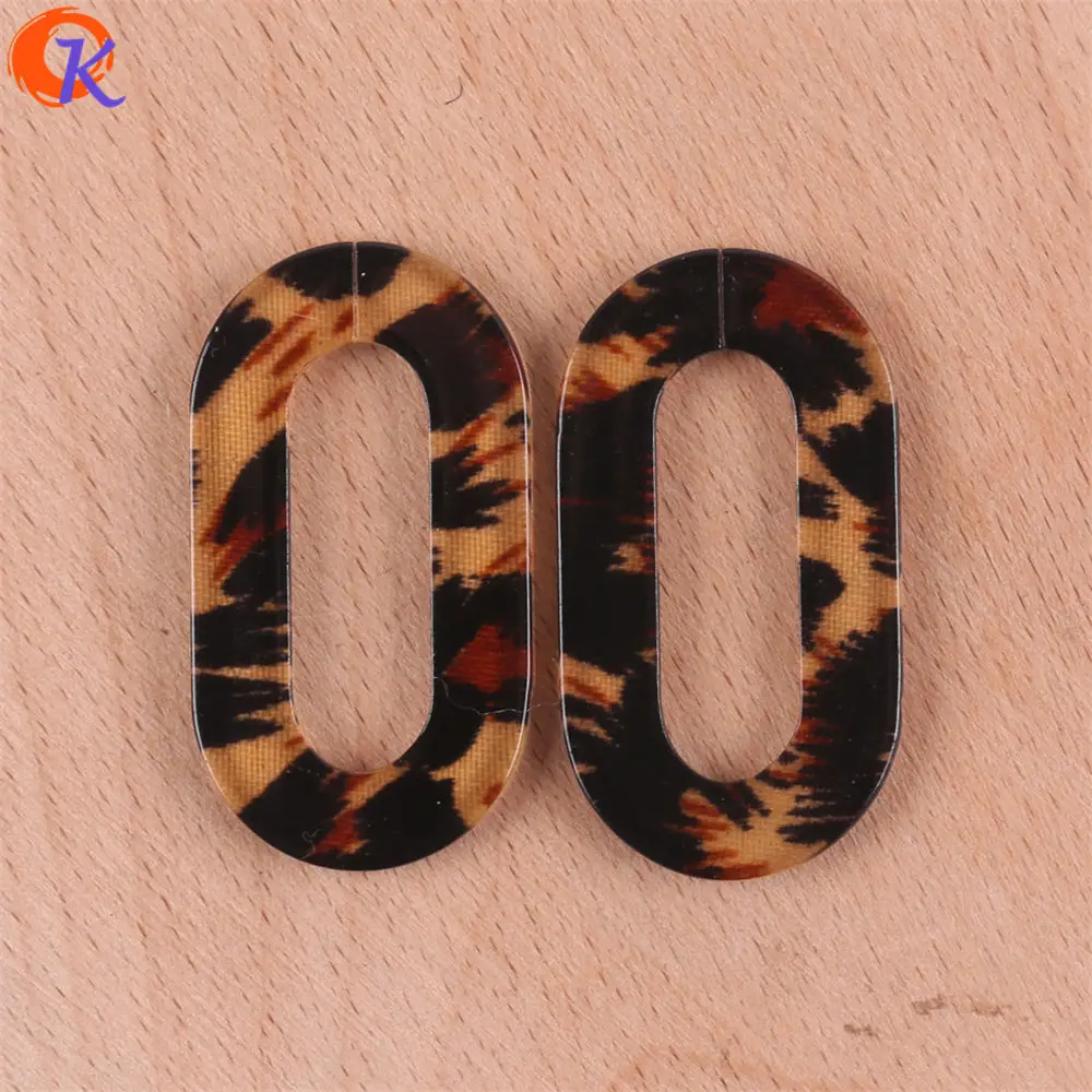 

Cordial Design 20*37mm 100Pcs Jewelry Making/Earring Stud/Leopard Print Effect/Oval Shape/DIY Parts/Hand Made/Earring Findings