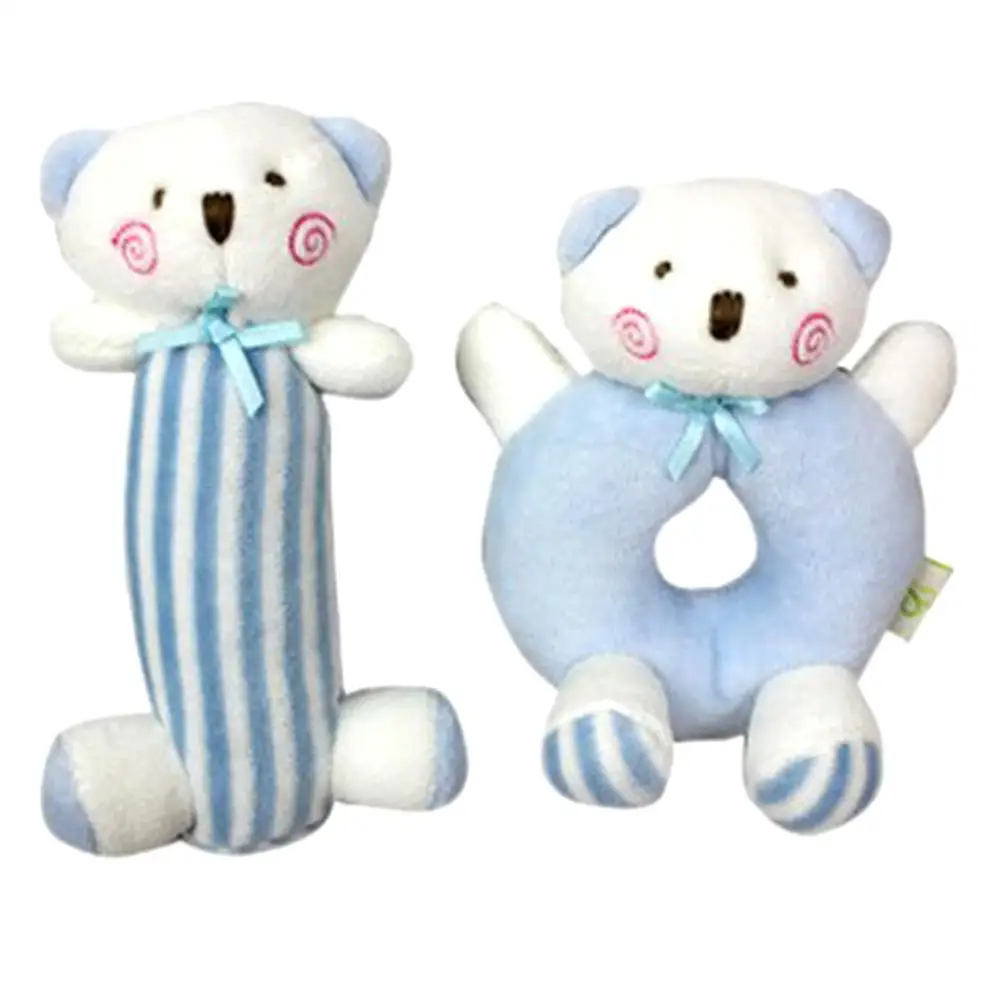 

Baby Rattle Plush Soft Toys Newborn Gift Crib Toy Pink Rabbits Bunny newborn toy
