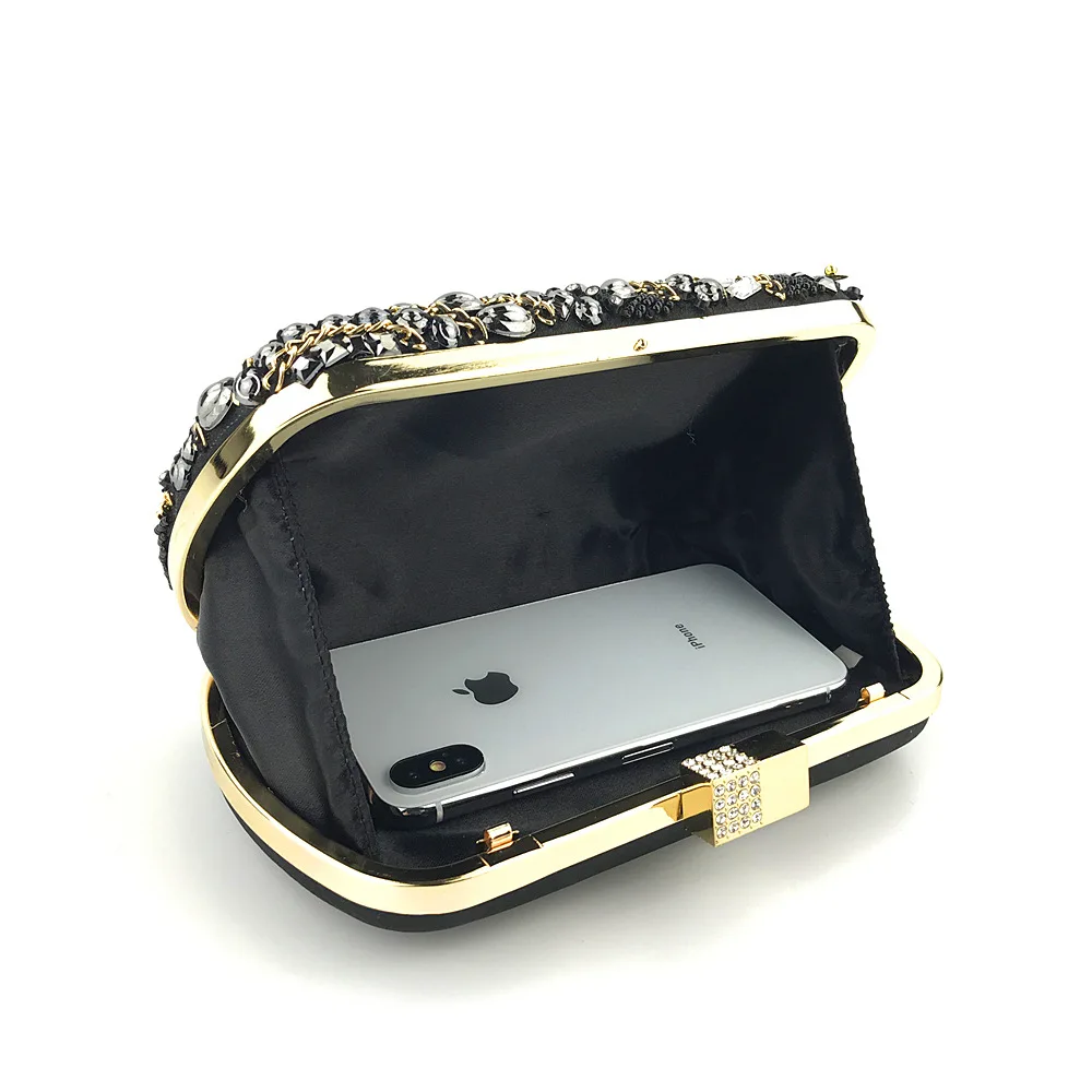 Необычные Бисероплетение Дизайн Роскошный кошелек клатчи цепи сумки