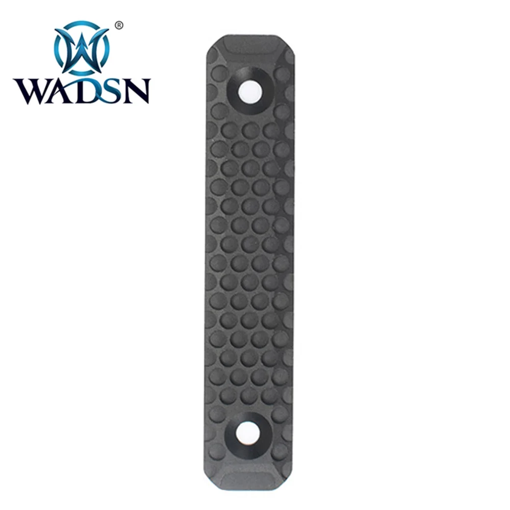 80x16mm MD WADSN Tactical RS CNC Handguard Rail Крышка для M-lok и Keymod короткие Railscales стиль WME08003 охотничий оружейный светильник аксессуар - Цвет: 80x16mm MD