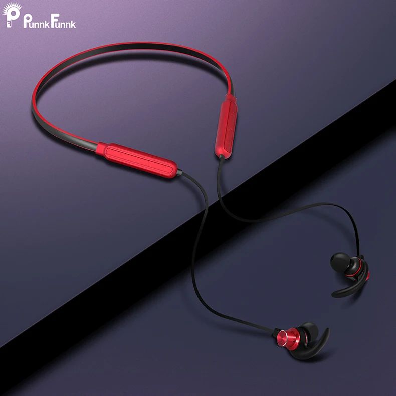 PunnkFunnk Bluetooth наушники магнитные шеи бас стерео беспроводные наушники Bluetooth 5,0 гарнитуры auriculares fone de ouvido
