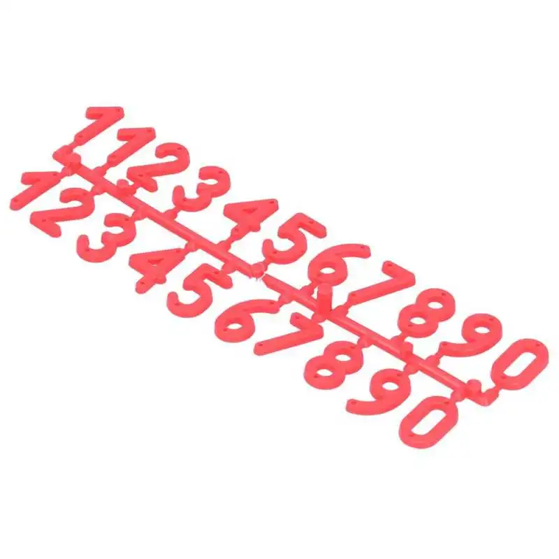 10 комплектов пластиковых номерных ярлыков знаков с номером маркировка для дома