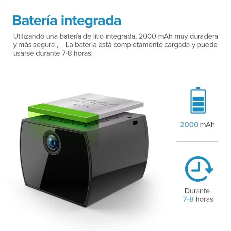 2000 мАч большая емкость удаленный просмотр в режиме реального времени