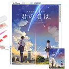 Алмазная 5D картина сделай сам с вашим именем, аниме, алмазная вышивка, мозаика, искусство, настенные наклейки, картины, украшение для дома, квадраты