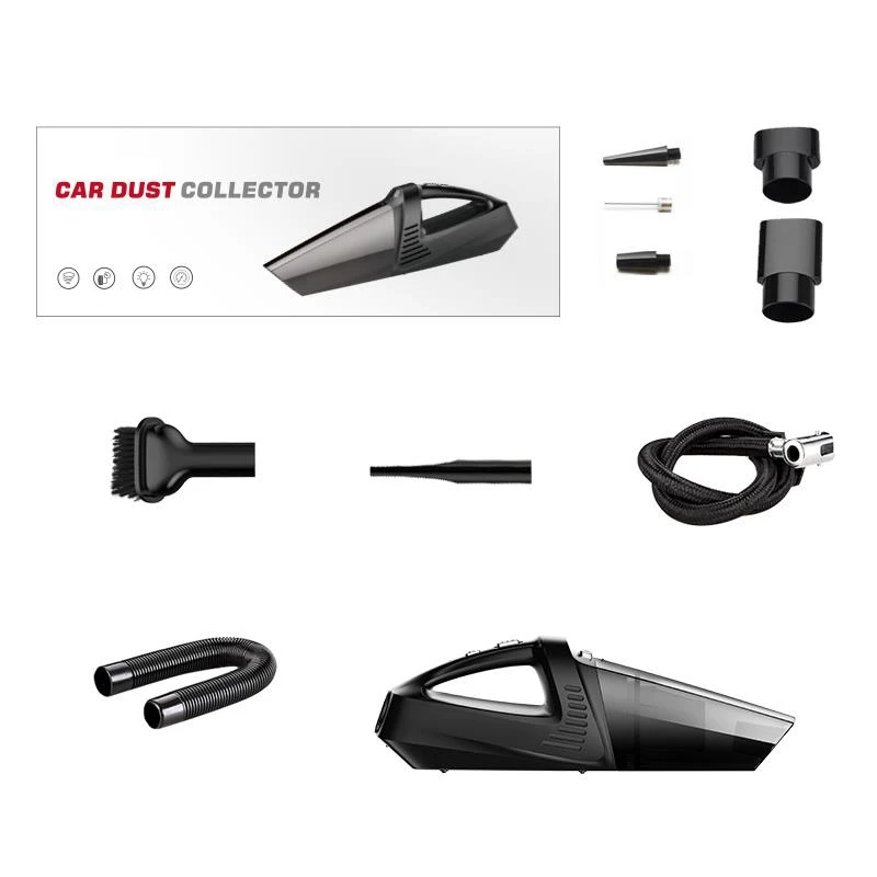 

Four-In-One High-Power Car Vacuum Cleaner Portable Vacuum Cleaner Suitable for Cars Indoors Etc