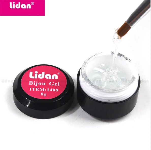 1 флакон сверление ногтей клей для Стразы накладные ногти дизайна прозрачный