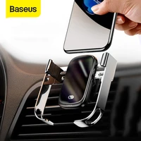 Baseus 15W Car Wireless Charger Infrared Sensor Wireless Charger Car Air Vent Mount Holder Wireless Charging Phone Charger