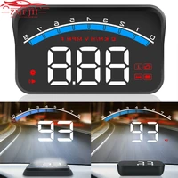 obdhud m6s hud eobd head up display auto electronics obd2 overspeed security alarm windshield projector car accessories gadgets
