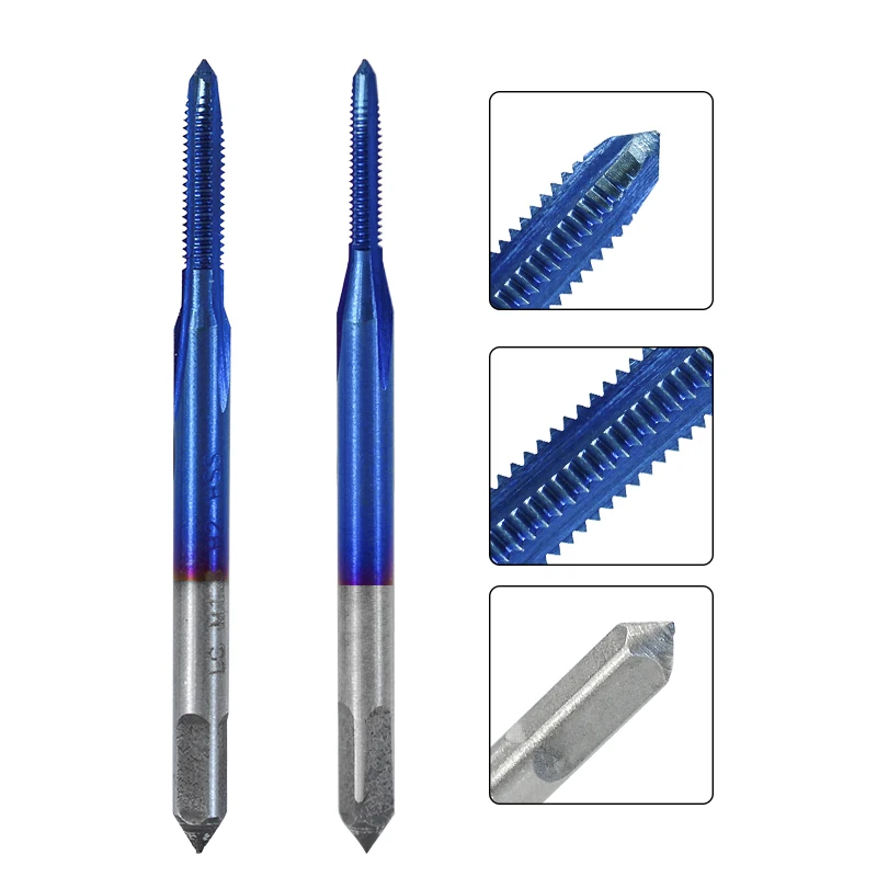 Резьбовой кран XCAN 10 шт. M1 M3.5 HSS Метрическая заглушка винтовое сверло с