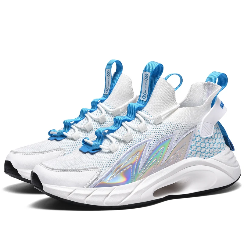 

Hot Sale Trendy Running Shoes For Men Breathable Sneakers Mesh All-match Sports Shoes Outdoor Light Jogging Gym Shoes Zapatillas