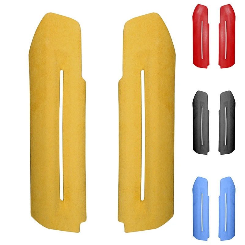 

2Pcs Turn Fur Control Armrest Car Control Central ABS Cover Auto Sticker Auto Parts for Ford Mustang 2015-2020