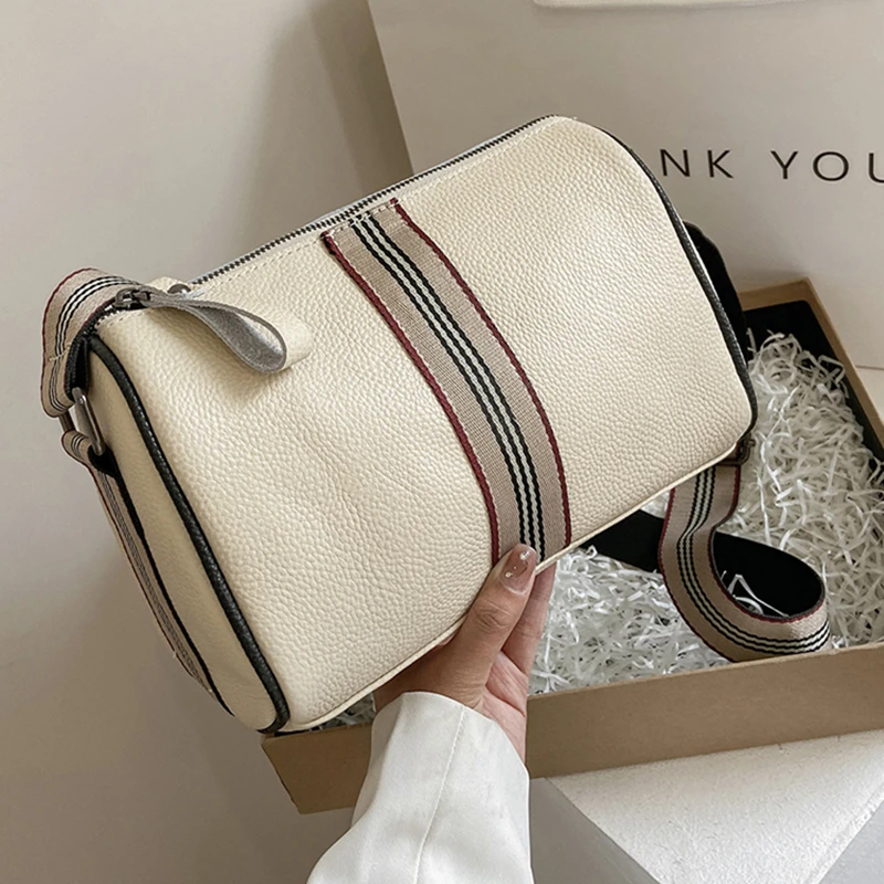 Женская сумка из натуральной кожи дизайнерская женская через плечо | Багаж и