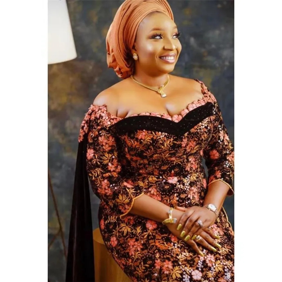 Новое поступление бархатные кружевные ткани с блестками для свадьбы африканская