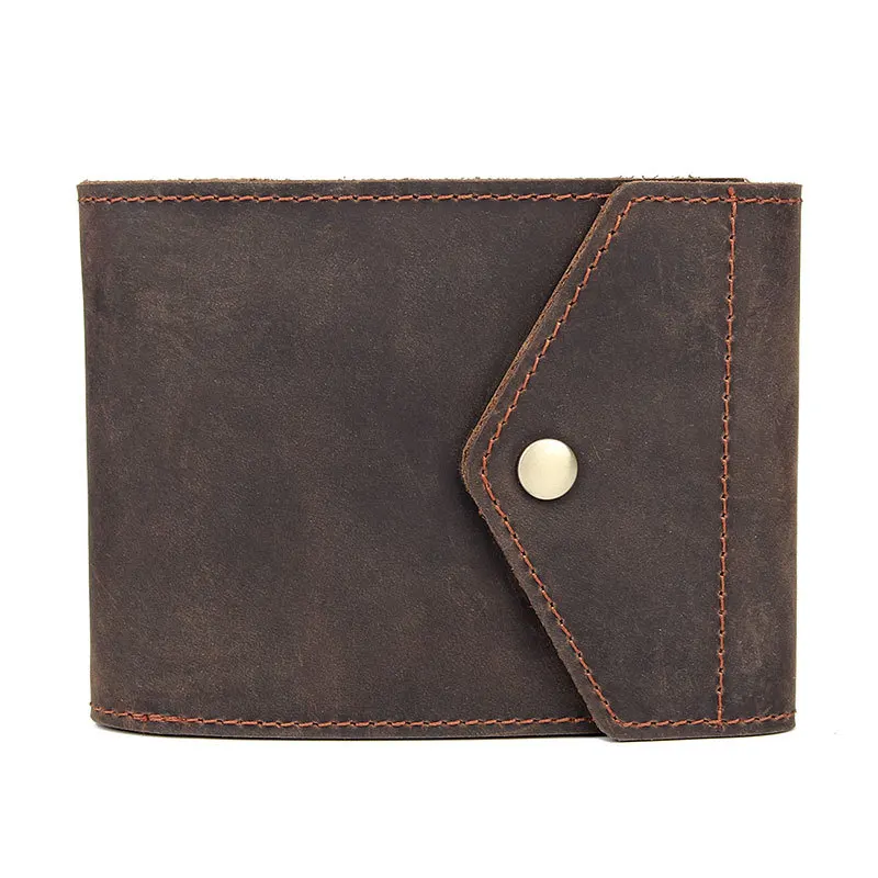 

Handmade Vintage Crazy horse Genuine Leather Wallet Men Wallet Leather Men Purse Clutch Bag Male purse Money Clips Money bag