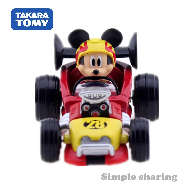 Takara Tomy Tomica Disney дорожные гонщики MRR 1 горячий стержень Микки Маус автомобиль поп