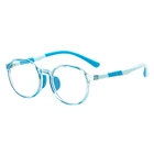 Прозрачные детские очки TR90, легкие круглые маленькие детские очки, оправа для линз по рецепту, линзы для близорукости и дальнозоркости