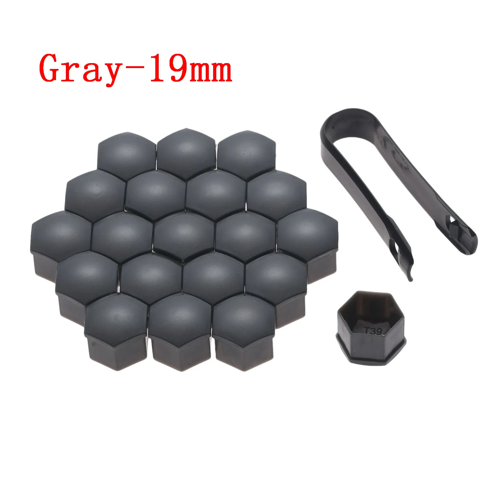 

Колпачки для гаек автомобильных шин Yetaha, 17/19/21 мм, 20 шт.