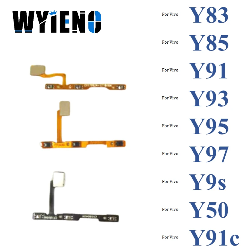 

For Vivo Y83 Y85 Y91 Y93 Y95 Y97 Y9s Y50 Y91c Power On Off Volume Up Down Buttons Flex Cable Ribbon