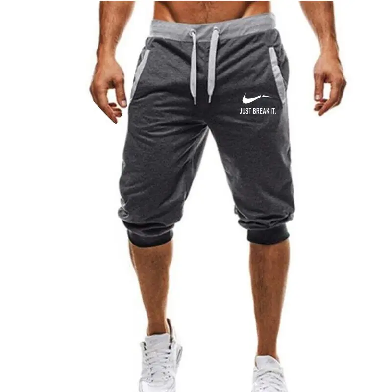 Брендовые новые мужские шорты для спортзала бег трусцой спортивные фитнес брюки