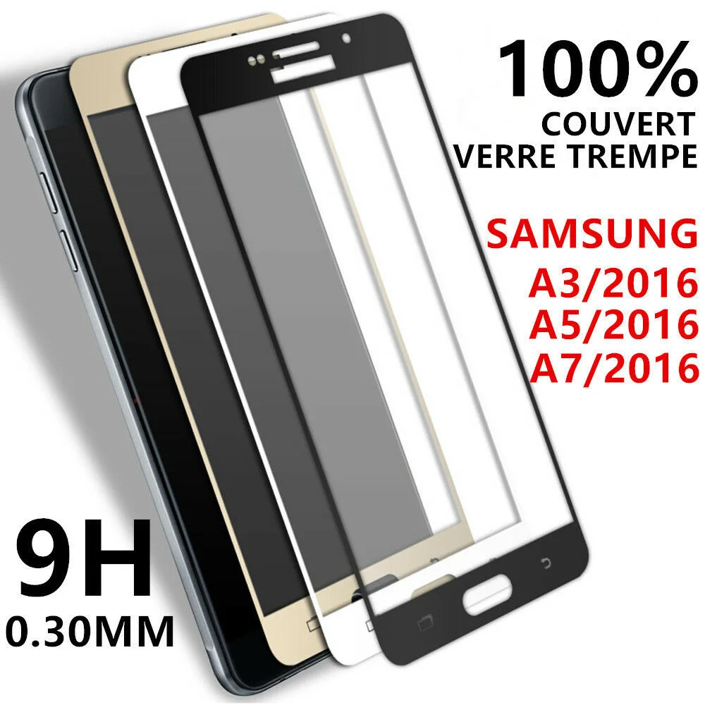

For Samsung A3/A5/A7 51 71 10 20e 40 50VITRE VERRE TREMPE Film protection cran full
