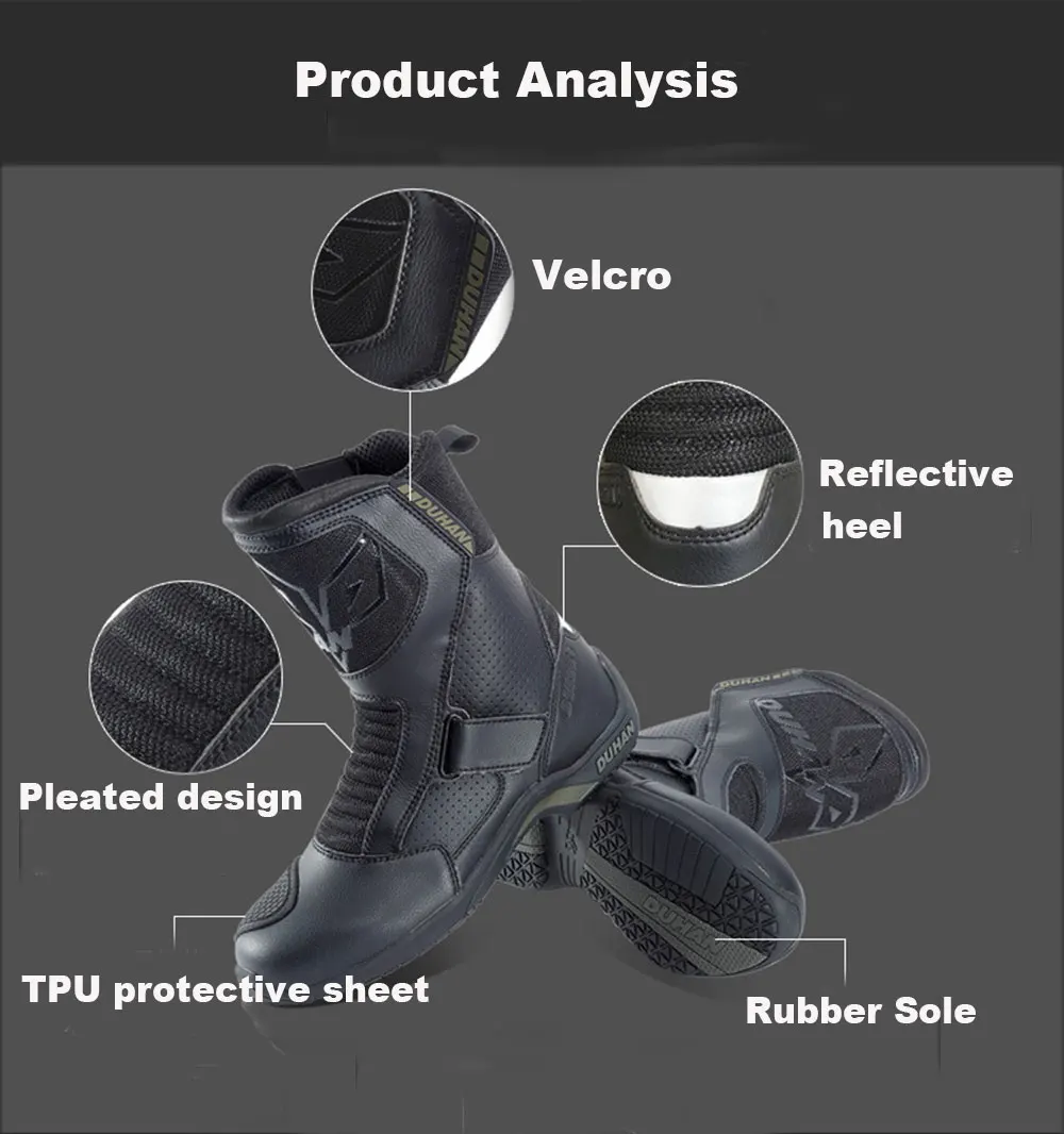 Мужские Водонепроницаемые ботинки для езды на мотоцикле | Автомобили и мотоциклы