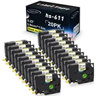 Термоусадочная деталь 20PK, 5,8 мм, совместимая с Brother P, сенсорная Этикетировочная машина PT E550W H110 для ленты для этикеток Brother hse611 трубчатая лента