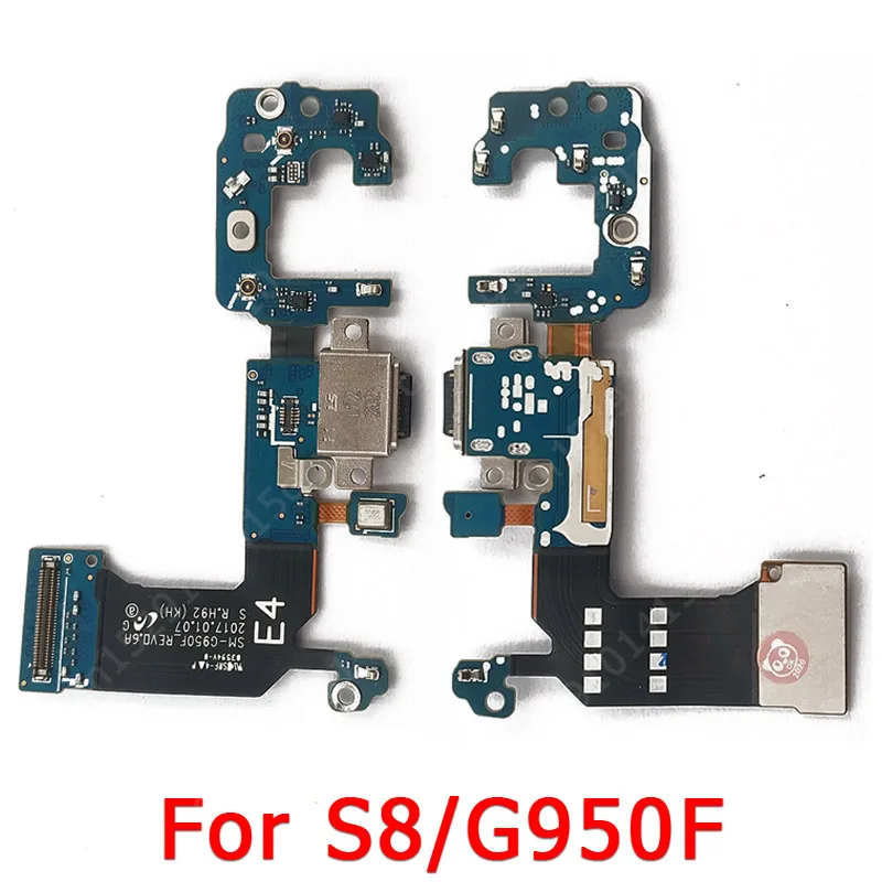 Оригинальный зарядный порт для Samsung Galaxy S8 G950F USB плата зарядки PCB док разъем гибкий