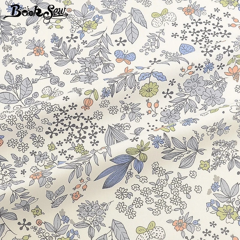 Booksew 100% хлопчатобумажная саржевая ткань с рисунком животных Тоторо дизайнерский