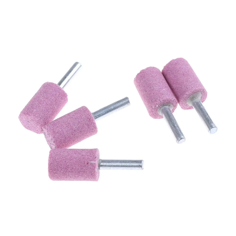 

5pcs Rotary Tools 6*20mm Shank Grinding Burr Grinding Wheel Mounted Stone